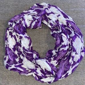 Purple scarf